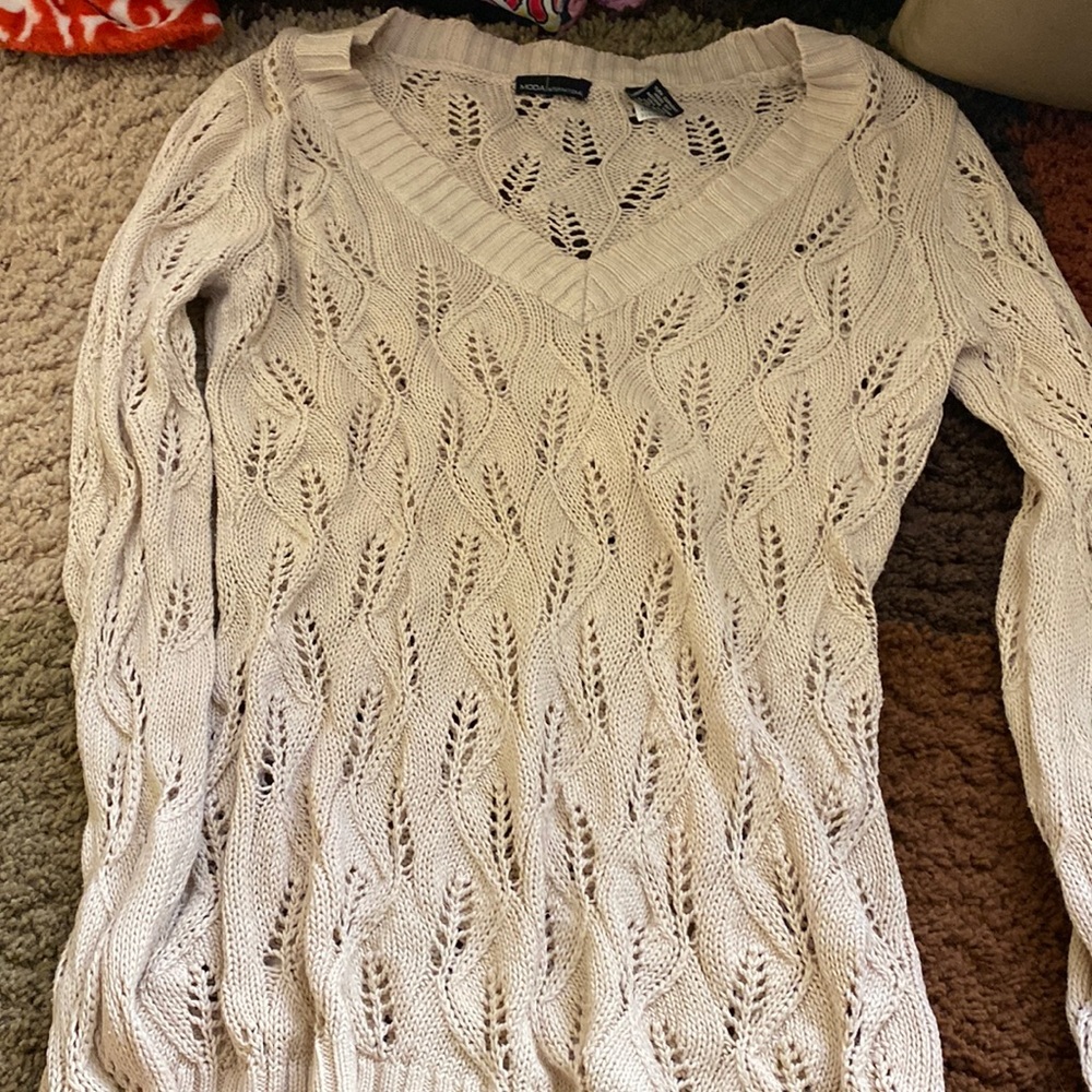 Nice cable knit sweater